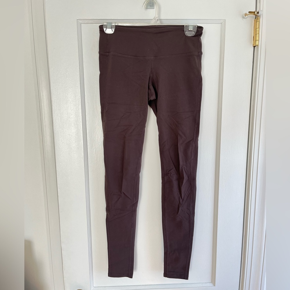 Slate color mid rise Athleta tights- X-Small Tall
